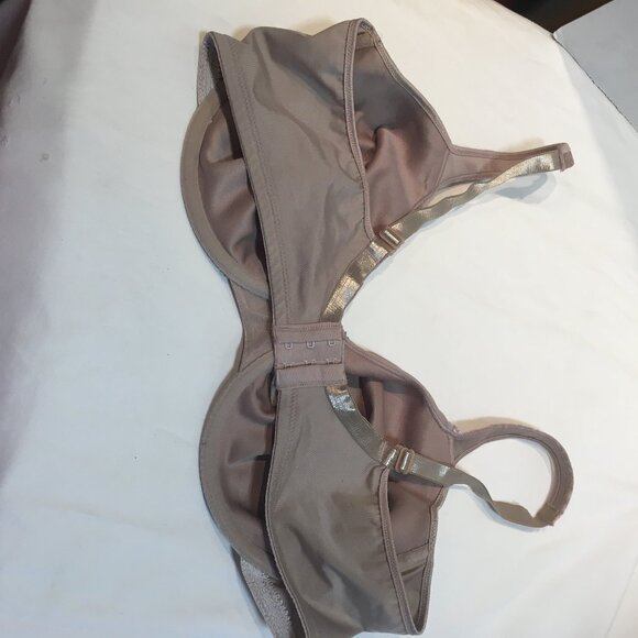 Playtex  Secrets  underwire bra sz 44c no padding beige - Picture 3 of 5